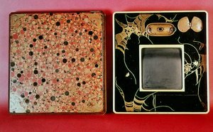 Inro décoré de toiles d